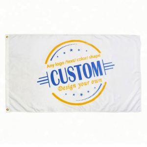 Banderas y Pancartas Personalizadas para Exteriores con Logotipo Redondo Blanco en Tela Premium de Impresión Digital con Cualquier Diseño - Product Image 5