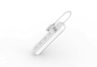Multiprise intelligente Wi-Fi et Zigbee industrielle américaine avec 3 ports USB, contrôle à distance via l'application Tuya et 4 prises contrôlées individuellement