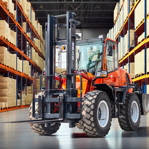 Montacargas Diésel Todoterreno Hengwang de 4 Toneladas 4000 kg 4x4 4WD, Altura de Elevación 3m-7m, con Aditamento - Product Image 6