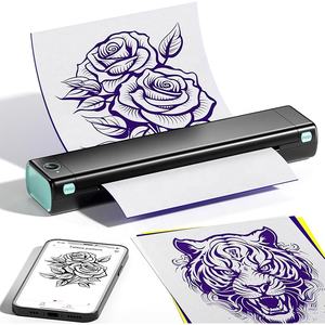 Máquina Portátil <span class=keywords><strong>de</strong></span> Copia <span class=keywords><strong>de</strong></span> <span class=keywords><strong>Tatuajes</strong></span> Bluetooth, Mini <span class=keywords><strong>Impresora</strong></span> Térmica Rápida A4 para Transferir Plantillas Temporales <span class=keywords><strong>de</strong></span> <span class=keywords><strong>Tatuajes</strong></span> - Product Image 1