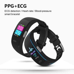 Akıllı bilezik PPG ekg HRV kalp hızı kan oksijen sıcaklık monitörü renkli ekran akıllı bileklik - Product Image 3