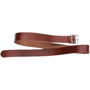 Cinturón de Cuero Genuino para Hombre con Hebilla de Aguja, 125 cm, Accesorio para Disfraz de la Guerra Civil - Product Image 4