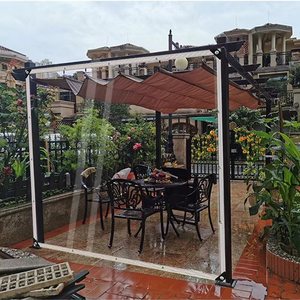 Edging Perforated Plastic Film Transparent Rainproof Greenhouse Cloth Fleshy Flowers Insulation Cold <strong>Shade</strong> Sails <strong>Nets</strong> - Product Image 2