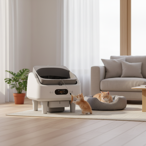 Caja de arena autolimpiable de fábrica, Litière Automatique, con desodorizante, bajo nivel de ruido, para varios gatos. - Product Image 1