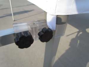 <strong>Tent</strong> Accessories Plastic Clamp Connectors for Fix Half Wall <strong>Pole</strong> with <strong>Tent</strong> Frame 40mm Hex - Product Image 4