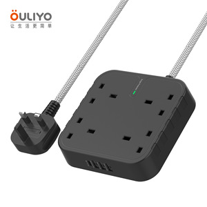 Power Strip 4 Outlets 230V With Surge Protection Safety Design For Home Use - Product Image 3