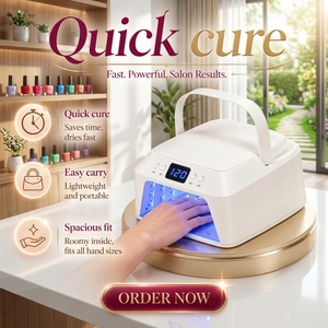 Lámpara de <span class=keywords><strong>Uñas</strong></span> SNRQI, Nueva Lámpara <span class=keywords><strong>UV</strong></span> LED Portátil con USB <span class=keywords><strong>para</strong></span> Secado de Gel, <span class=keywords><strong>para</strong></span> Uso Profesional en Salón - Product Image 3