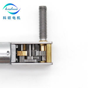 GM1812-N20 기어 모터 90 도 200 rpm <span class=keywords><strong>dc</strong></span> 기어 모터 (M3/M4 나사산 샤프트 포함) - Product Image 5