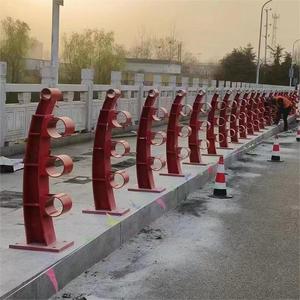 Barrière de sécurité pour piétons Tianying Q235, longueur personnalisable, grillage pour routes et ponts - Product Image 4
