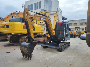 Excavatrice d'occasion SY60C Japon 6 tonnes DPF d'origine en bon état sany 60c à vendre 2022 machine 90% nouvelle mini chenille hydraulique SY60C - Product Image 2