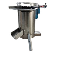 Roestvrij staal industriële pitting- en klopmachine Kiwi-pulpmachine Fruit- en groenteklopmachine 1500W 220V/380V