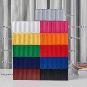 Al por mayor contenedor de envío creativo personalizado modelo portalápices tarjetero para recibir invitados o regalos de bienvenida - Product Image 3