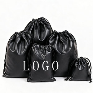 Bolsa de Dados de Cuero Suave con Cordón, Logotipo Grabado, Bolsa de Dados Personalizada, Bolsa de Almacenamiento de Gran Capacidad para Juegos de Rol de Mesa DND TTRPG - Product Image 1