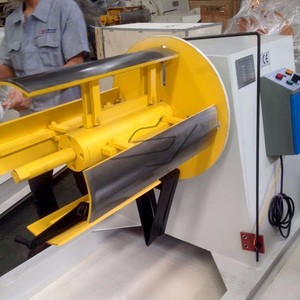 Machine automatique motorisée de déroulage haute performance pour tôles métalliques, vitesse d'alimentation 20 m/min, largeur de matériau max. 200 mm, <span class=keywords><strong>brevet</strong></span>ée - Product Image 5