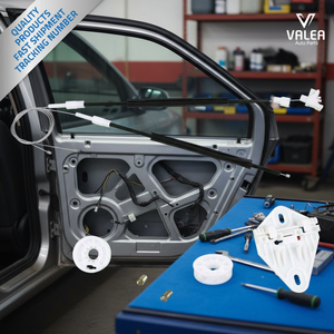 Kit de elevalunas trasero; Puerta izquierda para montaje de coche Renault Megane 1 - Product Image 3