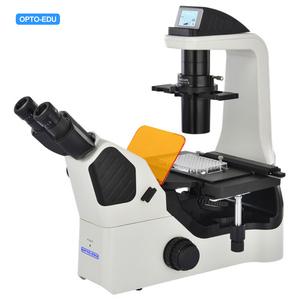 Microscópio Invertido <span class=keywords><strong>Binocular</strong></span> LED Fluorescente OPTO-EDU A16.1064 - Product Image 1
