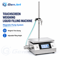 Machine de remplissage automatique de liquides L30, 10g à 25kg, jusqu'à 30L par minute, pompe à engrenages magnétique pour huile, sauce, détergent
