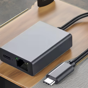 <span class=keywords><strong>USB</strong></span> 3.0 Type-C để RJ45 <span class=keywords><strong>Ethernet</strong></span> 10/100/1000Mbps 2-in-1 Network <span class=keywords><strong>Adapter</strong></span> với PD sạc Type-C để RJ45 Lan <span class=keywords><strong>Adapter</strong></span> - Product Image 3