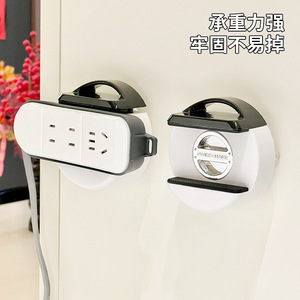 James Hare Wall Mounted Power Strip Holder Round Portable <b>Storage</b> <b>Kitchen</b> Bathroom Living Room Use - Product Image 4