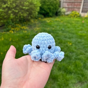 Venta al por mayor Kawaii Tiny Crochet Baby Doll Crochet Baby Toy algodón <span class=keywords><strong>pulpo</strong></span> 100% hecho a mano Mini Crochet Animal Toy - Product Image 2