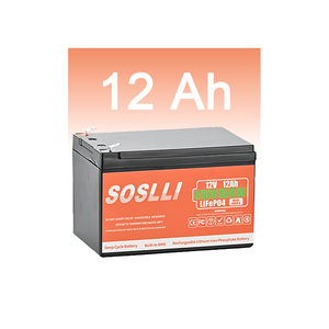 Batterie Lifepo4 12V 7Ah 8Ah 12Ah 15Ah 20Ah 30Ah, Batterie agli Ioni di Litio 12V per Auto Elettriche e Veicoli per Bambini - Product Image 1
