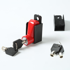 <span class=keywords><strong>Nuevo</strong></span> diseño de bloqueo de freno de <span class=keywords><strong>disco</strong></span> de bicicleta, bloqueo antirrobo de plástico, juego de bielas portátil para motocicleta, accesorios de cable de recordatorio, piezas de MTB - Product Image 1