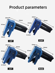 Banjo, 3/8 pouces, 5/16 pouces, 1/2 pouces Kit <span class=keywords><strong>de</strong></span> butée <span class=keywords><strong>de</strong></span> ligne en acier automatique Charge <span class=keywords><strong>de</strong></span> ressort pour diviser et empêcher les fuites <span class=keywords><strong>de</strong></span> <span class=keywords><strong>liquide</strong></span> <span class=keywords><strong>de</strong></span> <span class=keywords><strong>frein</strong></span> - Product Image 6