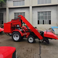 Moissonneuse-batteuse à maïs automatique montée sur tracteur, 2 rangs, pour la récolte du maïs