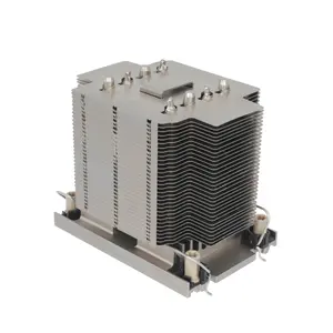 Disipador de calor de servidor de aletas de aluminio personalizado de alta potencia de China personalizado para servidor