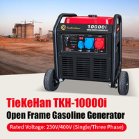 Générateur à inverseur ouvert portable 7,5 kW/8 kW, Générateur d'énergie portable à essence, Générateur à moteur essence à vendre