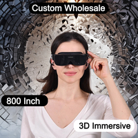 Casque de cinéma personnel 3D VR Casque de jeu VR avec casque éducatif Lunettes intelligentes de réalité virtuelle
