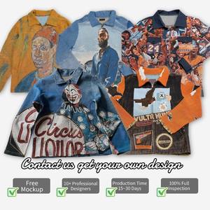 Pull Jacquard Tissé Style Streetwear Personnalisé pour Homme, Haut Tricoté à Manches Longues Motif <span class=keywords><strong>Graffiti</strong></span>, Coupe Oversize et Épaisse - Product Image 6