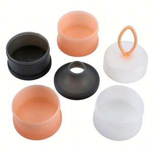 Dispensador de leche en polvo portátil de 4 capas para alimentación de bebés, contenedor de almacenamiento de fórmula, contenedor de fórmula para viajes - Product Image 4