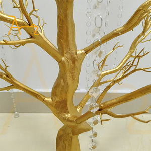 Vàng Nâu Mảnh Trang Trí Đám Cưới Cây Đám Cưới Bảng Centerpieces Trang Trí Đám Cưới Nhân Tạo Nhựa Cây Manzanita Cho Đám Cưới - Product Image 4