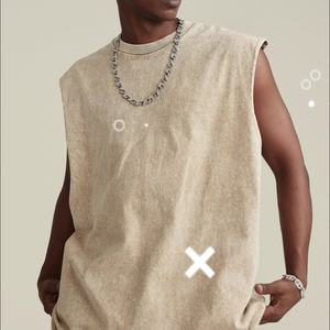 Chaleco de Algodón sin Mangas, Estilo Americano Vintage, para Hombre Joven, Formal, Ecológico, de Secado Rápido - Product Image 6