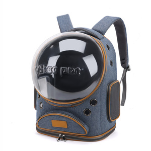 Venta de fábrica, bolsa de gato saliente impermeable transparente para perros, mochila de viaje portátil y transpirable, mochila para mascotas - Product Image 6