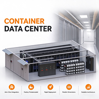 Centre de données hybride AI 3MW à refroidissement air/liquide, compatible avec les systèmes de centres de données mobiles extérieurs en rack AI GB200 NVL72