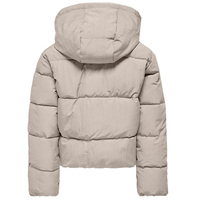 Vêtement d'extérieur d'hiver chaud pour filles, longue veste matelassée à fermeture éclair imprimée pour enfants et adolescents