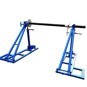 Hydraulic Jack Stand Cable Drum Jack Detachable Type Cable Reel Stand