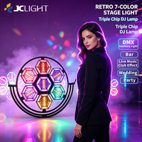 Projecteur matriciel LED JCLIGHT 500W SMD5050 RGB COB Wash DMX512/RDM IP20 AC100-220V pour événements DJ/Discotèque/Mariage/KTV