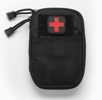Trousse de premiers secours tactique de luxe imperméable pour l'extérieur, sac à outils médical avec fermeture à glissière