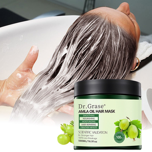 Fabricants de shampooing OEM, ensemble de soins capillaires à l'huile d'<span class=keywords><strong>amla</strong></span> biologique, sans sulfate, anti-frisottis, <span class=keywords><strong>masque</strong></span> capillaire lissant à l'<span class=keywords><strong>amla</strong></span> - Product Image 5