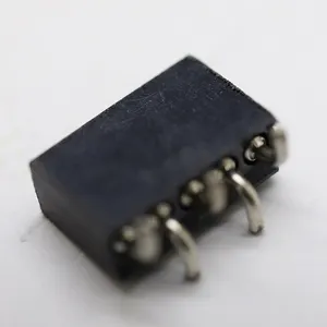 Özelleştirilmiş 1.27mm pitch pozisyonları 02-3.8 yükseklik 4.1mm pcb kartı mm tek çift işlenmiş kadın başlık smt konektörü için