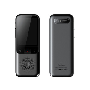 Dispositivo Traductor Portátil de Voz y Foto con IA, Traducción en Tiempo Real en Línea, 144 Idiomas, Pantalla AMOLED, Hora Mundial, Voz T11 - Product Image 1