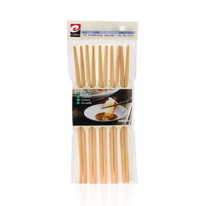 ตะเกียบไม้ไผ่ 24*0.6 มม. 10 คู่ ไม่มีด้ายเย็บ 12 แพ็ค แบบใช้แล้วทิ้ง - Product Image 2