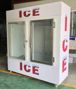 Conteneur <span class=keywords><strong>de</strong></span> stockage réfrigéré pour glacier <span class=keywords><strong>de</strong></span> haute qualité à prix économique, <span class=keywords><strong>porte</strong></span> en verre, distributeurs <span class=keywords><strong>de</strong></span> glace en sac - Product Image 1