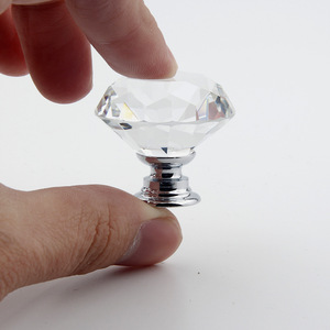 Crystal Handle Dresser <strong>Diamante</strong> <strong>Drawer</strong> Handle - Product Image 5
