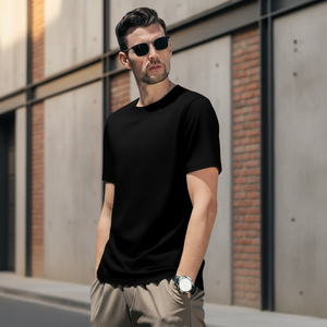 Camiseta de Hombre de Alta Calidad con Logotipo Personalizado, Impresión Serigráfica, 230g, 100% Algodón, Ecológica, Estilo Vintage, Corte Holgado - Product Image 1