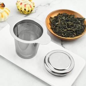 Tasse à thé avec infuseur et couvercle, accessoire de thé avec <span class=keywords><strong>filtre</strong></span>, infuseur à thé en vrac pour le thé/femmes/bureau/maison/cadeau - Product Image 1