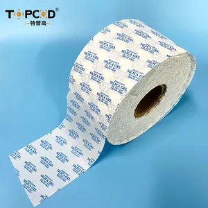 Nhà sản xuất chuyên nghiệp silica giấy cuộn không dệt nung chảy interlining vải hút ẩm giấy gói các nhà sản xuất